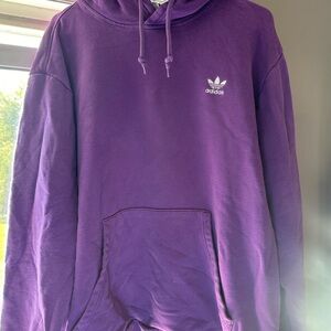 Adidas Purple hoodie in 2XL